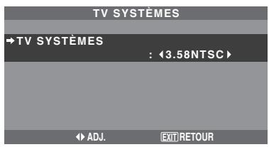 NEC PX-60XM5A - Selection du format du signal video - 1