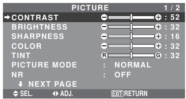 NEC PX-60XM5A - Menu Operations - 4