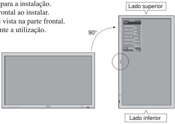 NEC PX-60XM5A - Como utiliser o controle remoto Instalação e substituição das baterias - 4