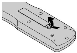 NEC PX-60XM5A - Using the remote control Battery Installation and Replacement - 1
