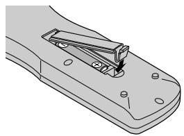 NEC PX-60XM5A - Using the remote control Battery Installation and Replacement - 3