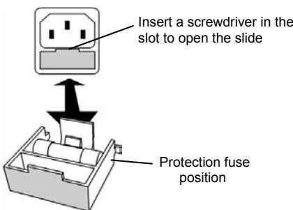 INFOSEC 1100 XP SOHO - FUSE REPLACEMENT - 2