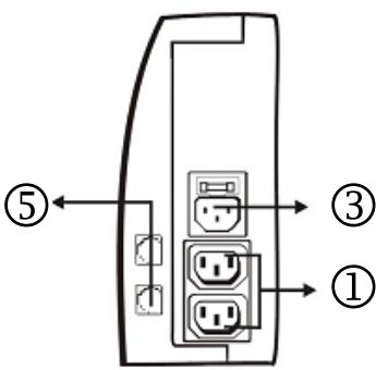 INFOSEC SMART LINE 500 VA - PAINEL POSTERIOR - 3