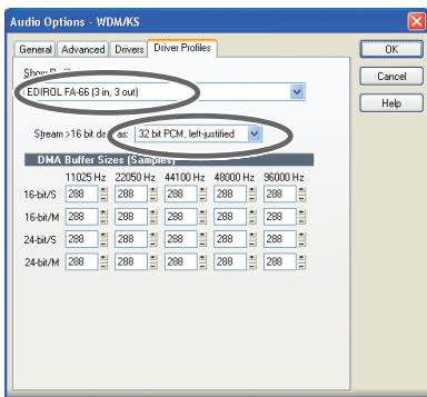 EDIROL FA-66 - SONAR 4 - 6