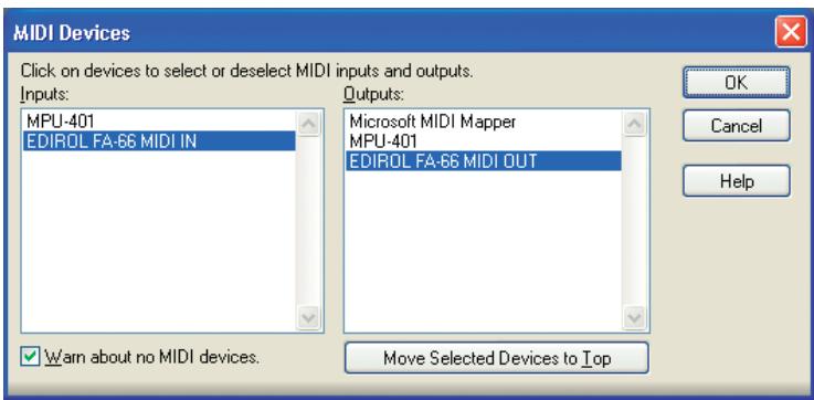 EDIROL FA-66 - SONAR 4 - 7