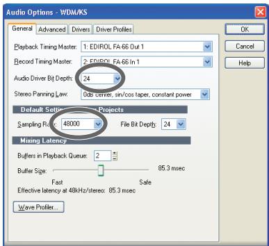 EDIROL FA-66 - SONAR 4 - 2