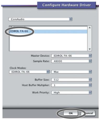 EDIROL FA-66 - Digital Performer - 1