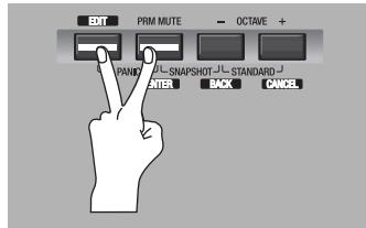 EDIROL PCR-300 - Erreur clavier (panic) - 1