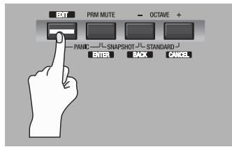 EDIROL PCR-300 - Affectation d'un message tempo - 1
