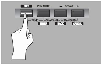 EDIROL PCR-300 - Procédure d'affection d'un message SYS EX - 1