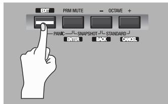 EDIROL PCR-500 - Affectation d'un message Control Change - 1