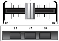 EDIROL PCR-800 - Levier bender, contrôleur [BEND] et [MOD] - 4