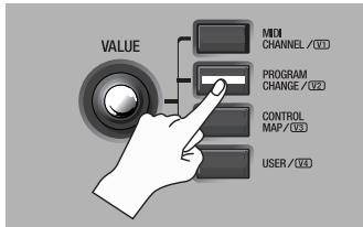EDIROL PCR-800 - Message Program Change - 1