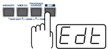 EDIROL PCR-M80 - Copie d'un message MIDI (ASSIGN COPY) - 1
