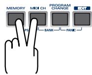 EDIROL PCR-M80 - Mode Snapshot (SNAPSHOT) - 2