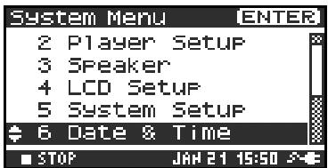 EDIROL R-4 - Date & Time settings - 4