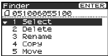 EDIROL R-4 - Selecting a project (Select) - 7