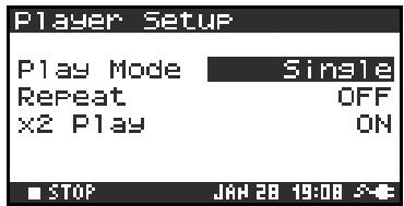 EDIROL R-4 - Player Setup - 2