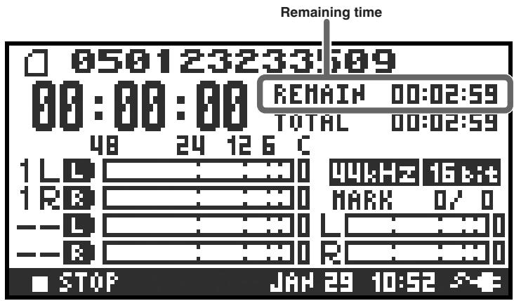 EDIROL R-4 - The main screen - 2