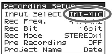 EDIROL R-4 - Other settings - 1