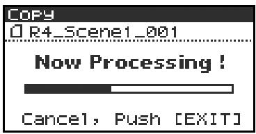 EDIROL R-4 - Copying a project (Copy) - 11