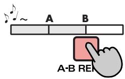 EDIROL R-4 - A-B Repeat button [A-B REPEAT] - 2