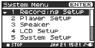 EDIROL R-4 - Date & Time settings - 2