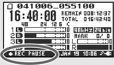 EDIROL R-4 - Recording-standby - 3