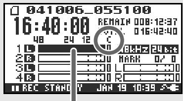 EDIROL R-4 - Adjusting the input level - 1