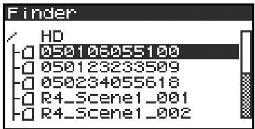 EDIROL R-4 - Deleting a project (Delete) - 4