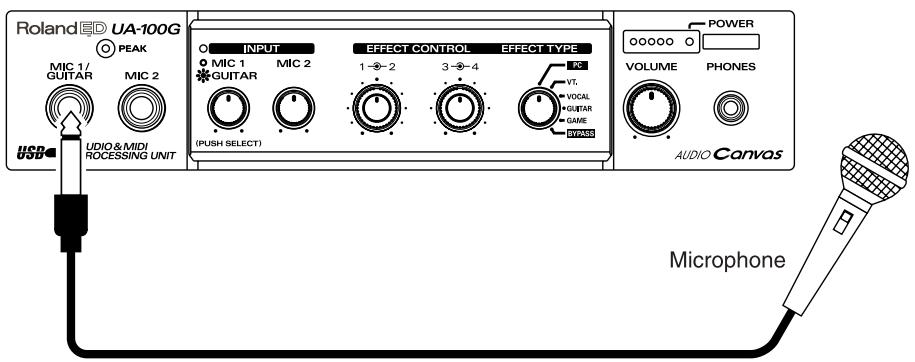 EDIROL UA-100 - INPUT - 4
