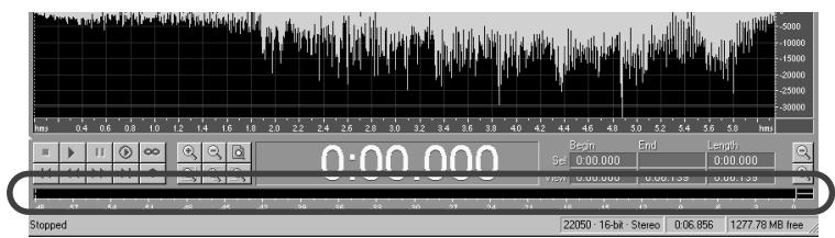 EDIROL UA-100 - Régler le niveau d'entrée - 1