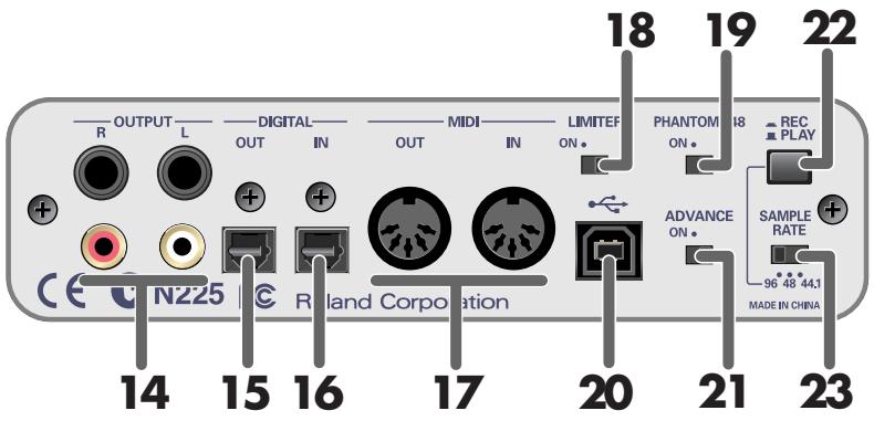 EDIROL UA-25 - Prise casque - 1