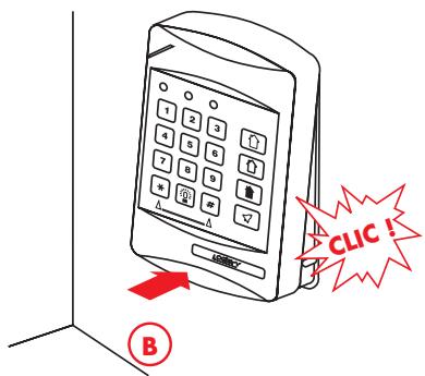 LOGISTY LF2301F - FIXEZ LA CENTRALE EN MODE TEST - 6