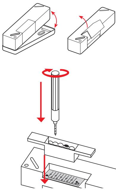 LOGISTY LF2301F - Accès codé pour toutes les touches de commande (y compris SONNETTE  , LUMIERE 0 ): - 7