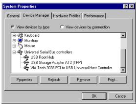 TEAC HMP-1000 - Installer le pilote de la mémoire de masse (pour WIN98) - 2