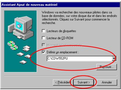 TEAC QUICK CD-W552PUK - Installation des pilotes sous windows 98SE - 1
