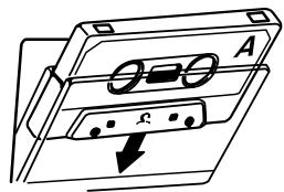 TEAC AD-500 - Caricamento di una cassetta - 2