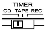 TEAC AD-500 - TimerPlayback of CD or Cassette - 1
