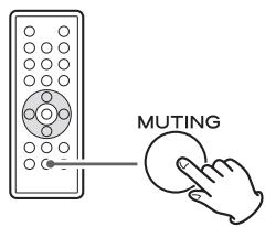 TEAC MC-DX32I - Coupure du son (muting) - 1
