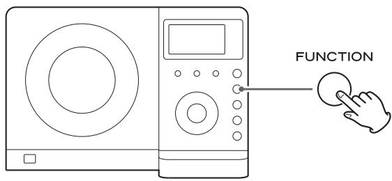 TEAC MC-DX32I - To select iPod mode - 1
