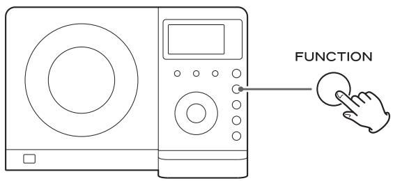 TEAC MC-DX32I - Para seleccionar el modo iPod - 1