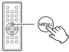 TEAC MC-DX32I - To go back to the previous menu - 1