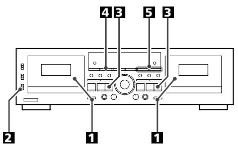 TEAC W-865R - Copiado (desde TAPE I a TAPE II) - 6