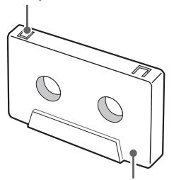 TEAC W-865R - Las pestñas de Prevencion de bomrado accidental - 1