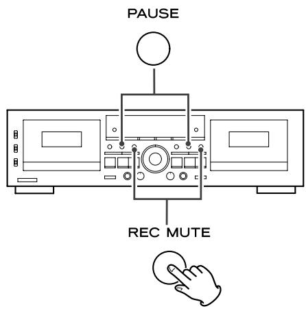 TEAC W-865R - Stilte opnemen - 1