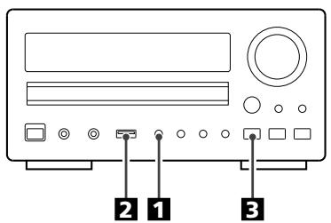 TEAC CR-H225 - Écoute d'un périphérique USB - 1