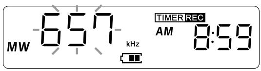 SANGEAN PR-D8 - Grabación programada - 8