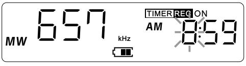 SANGEAN PR-D8 - Opnametimer - 2