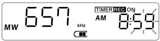 SANGEAN PR-D8 - Grabación programada - 4